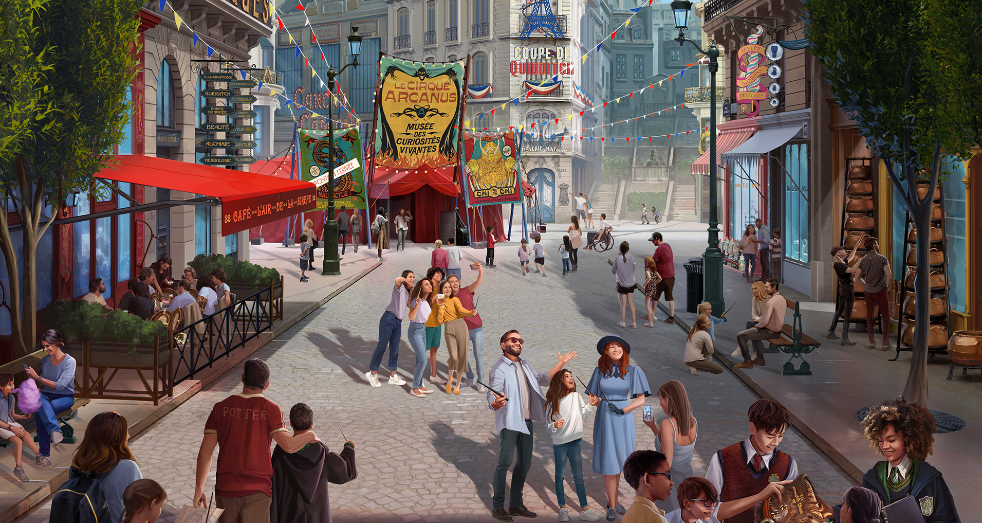 Parques Universal estrenarán en 2025 su tercera atracción dedicada a Harry Potter