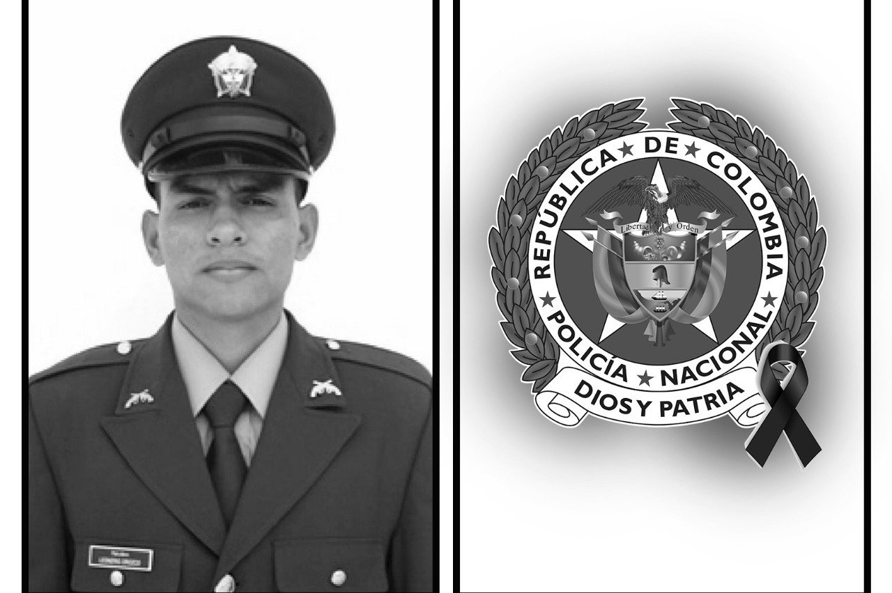 El patrullero Leoneris Alfonso Orozco, de 25 años, fue asesinado en la estación de policía de la zona.