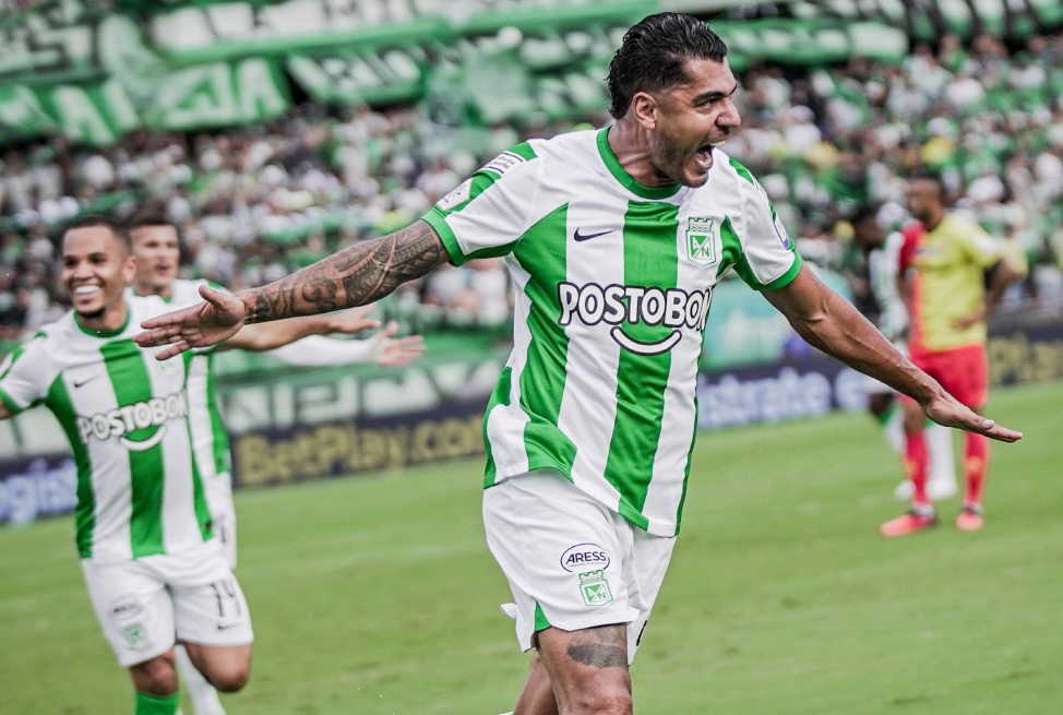 Nacional venció al Pereira y se acerca a la punta de la Liga BetPlay