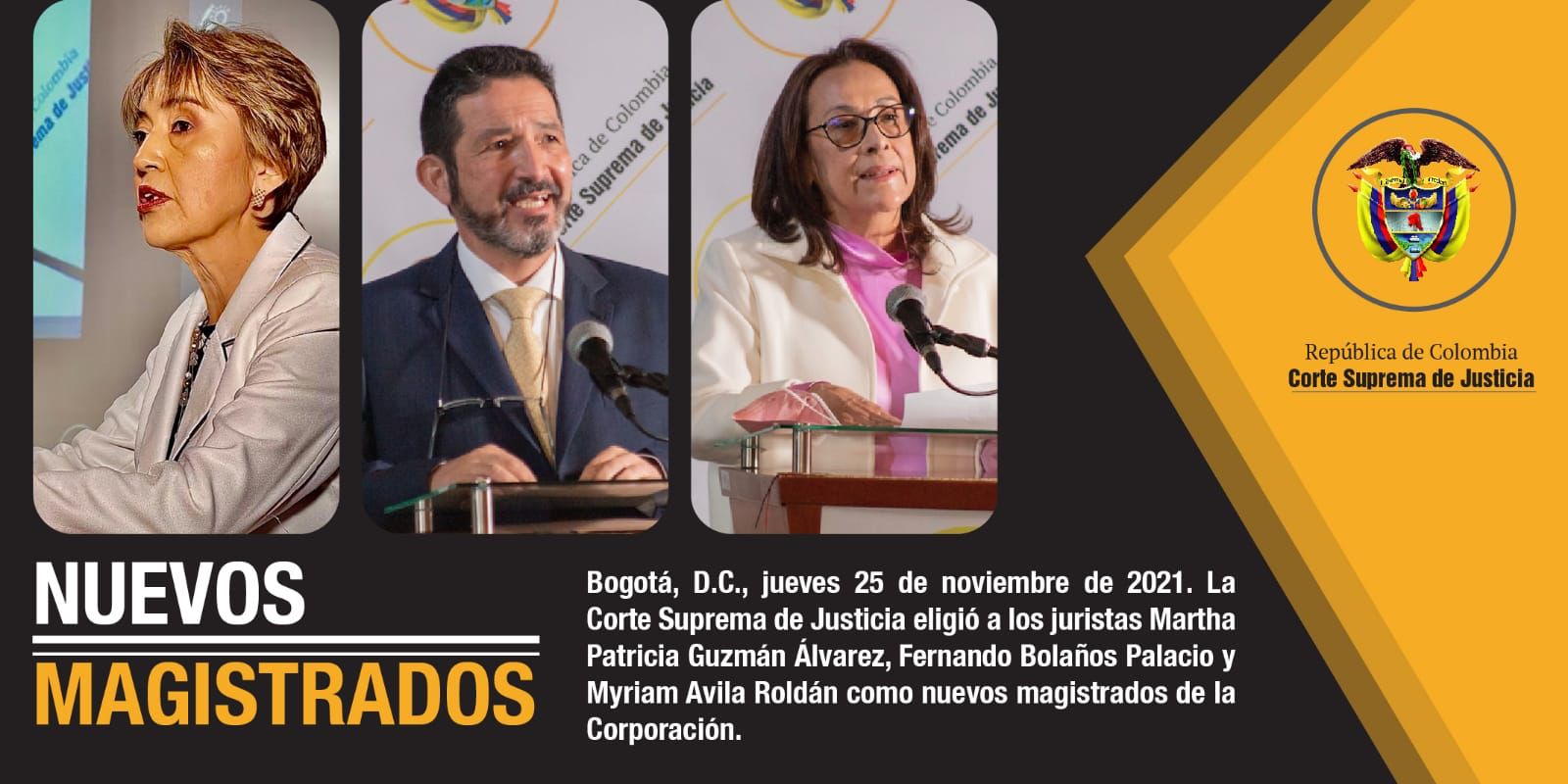 magistrados Corte Suprema