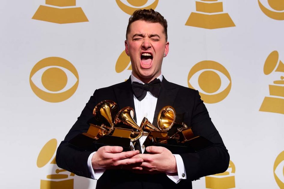 Sam Smith se consolida en los Grammy como la nueva estrella de la música