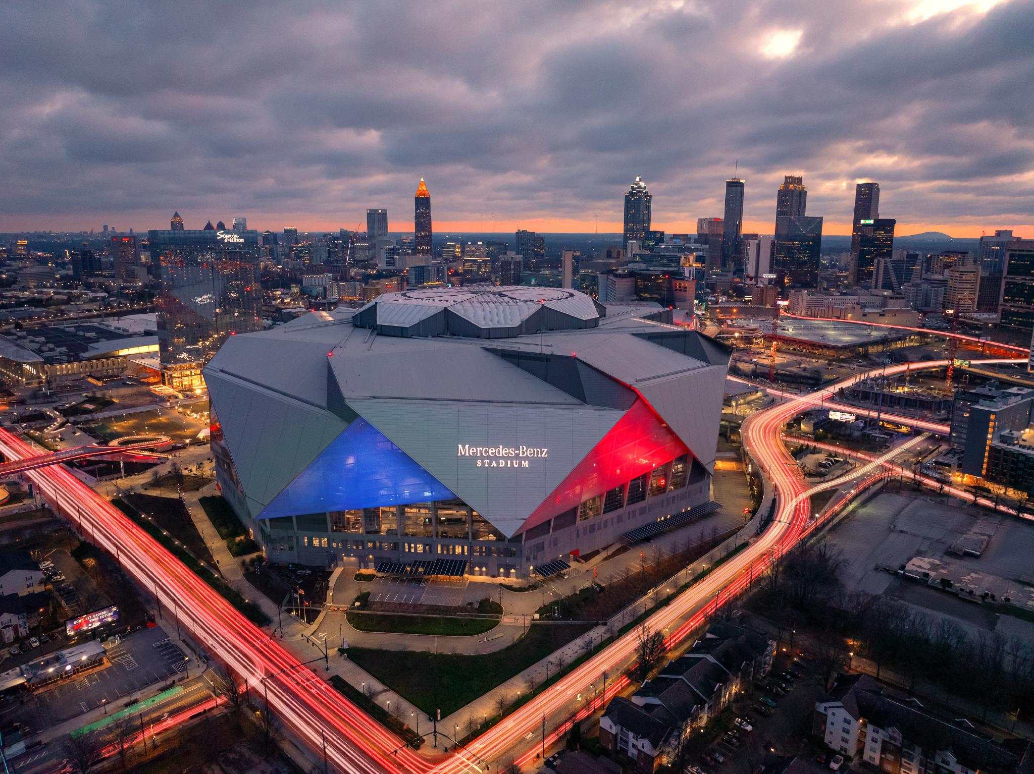 El Mercedes Benz Stadium, será sede ocho partidos de la cita mundialista, albergando juegos desde la primera ronda hasta una semifinal.