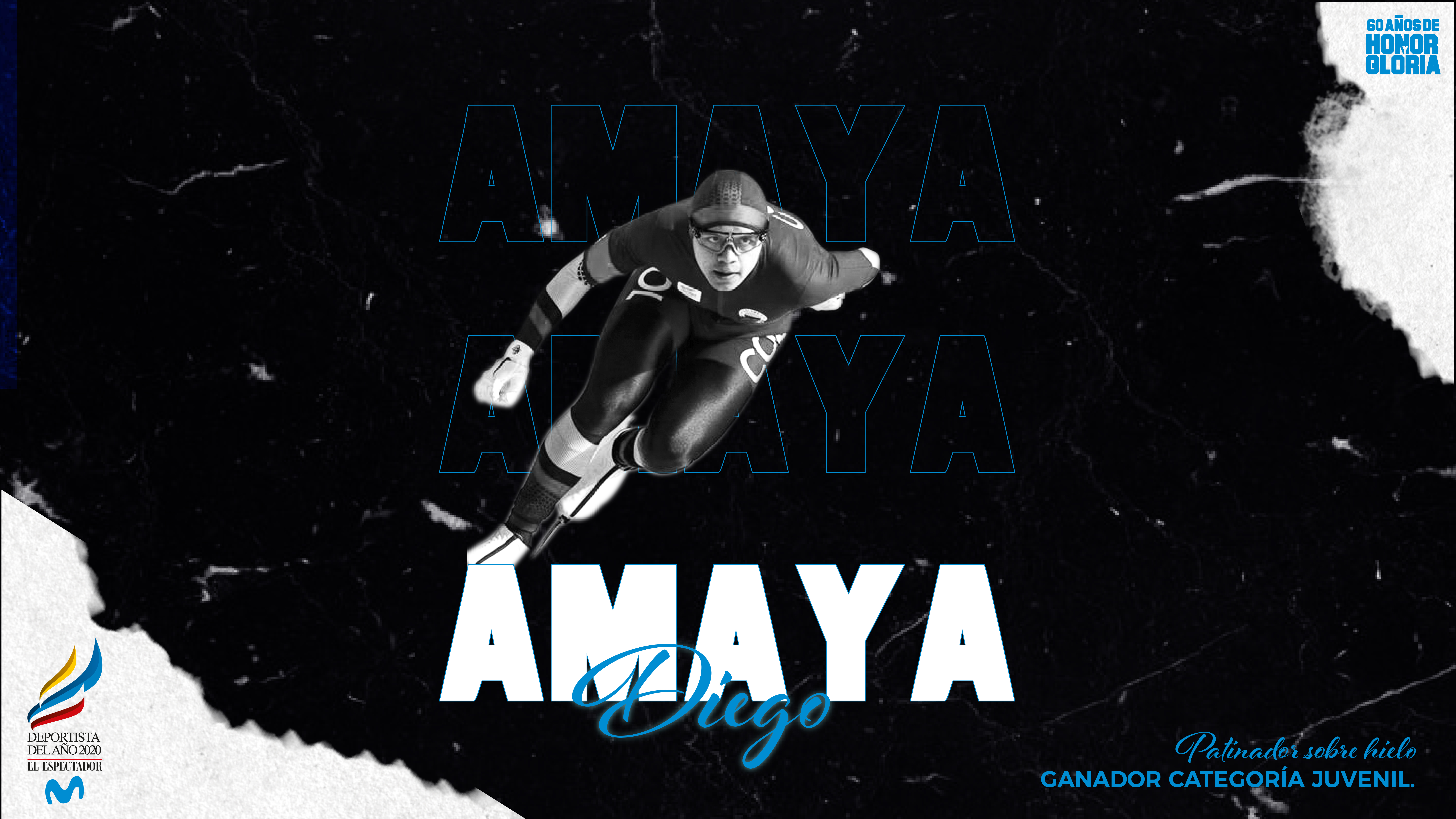 Diego Amaya: la armonía de patinar sobre hielo