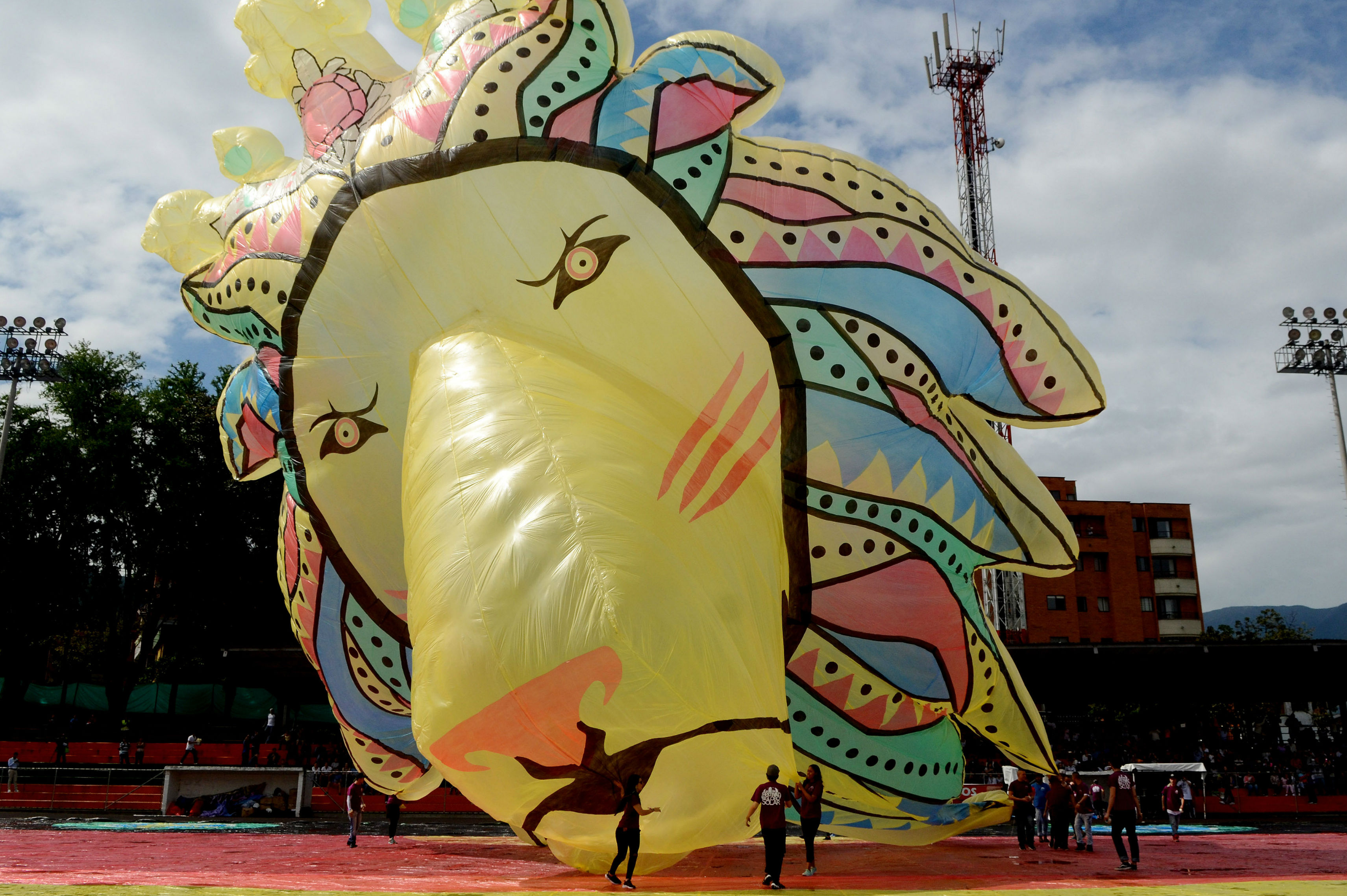 En fotos: Así se vivió el festival de globos solares en Envigado