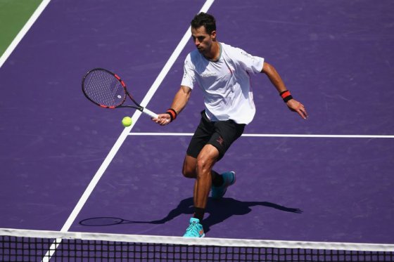 Santiago Giraldo avanzó a cuartos en Houston. Foto: AFP
