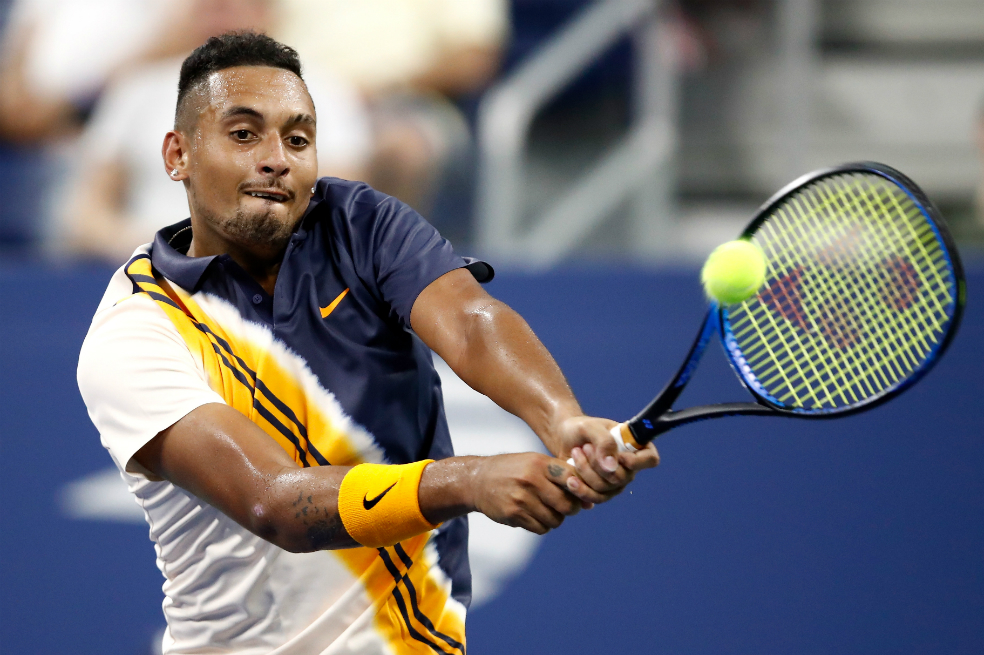 Por lanzar una silla a la pista, descalifican al tenista Nick Kyrgios del Masters 1.000 de Roma
