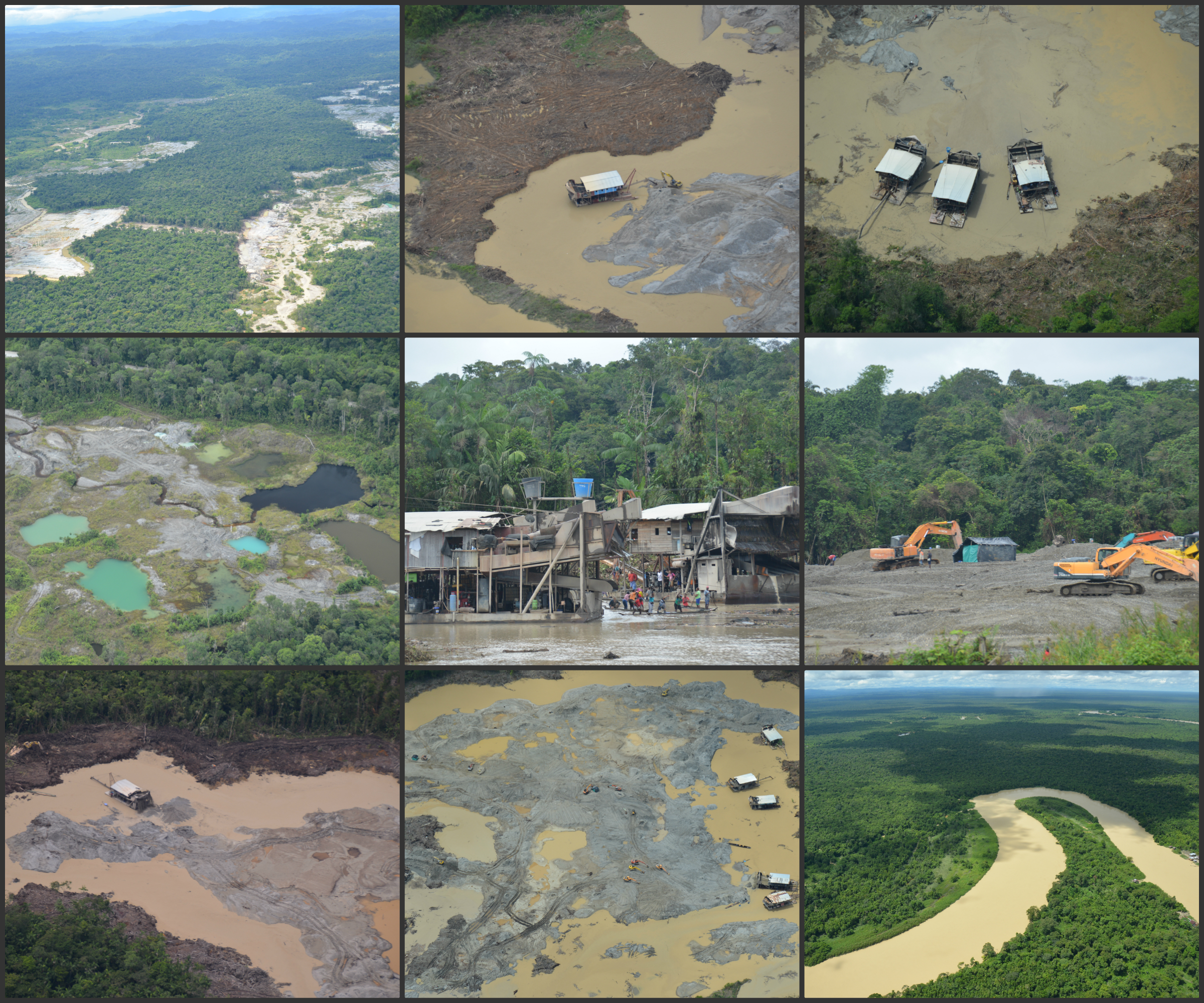 Así están destruyendo el Chocó los mineros ilegales