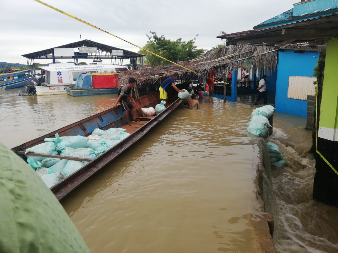 Guaranda y Nechí, entre los municipios afectados por inundaciones
