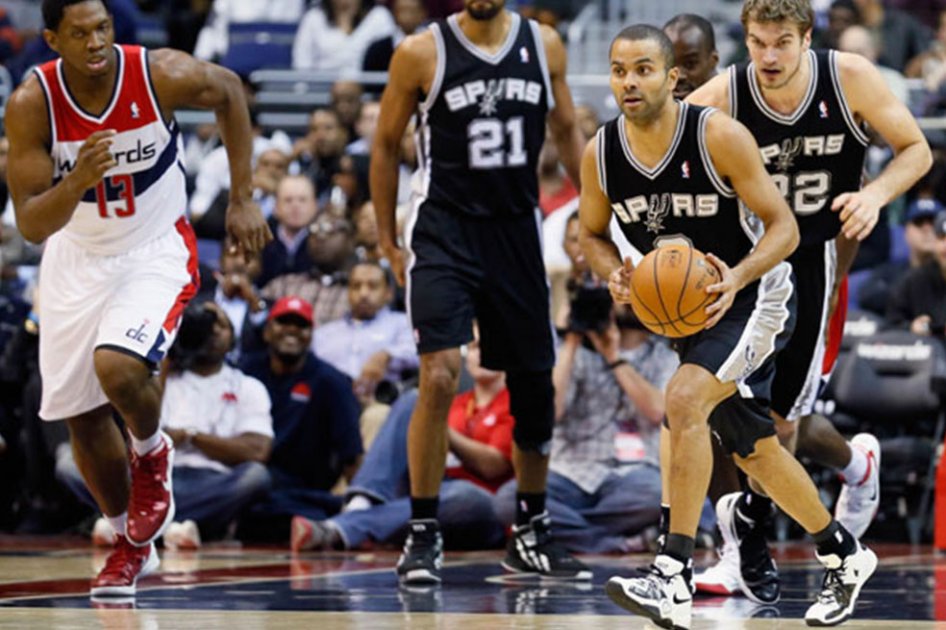 San Antonio es quinto en la Conferencia Oeste de la NBA. Foto: AFP
