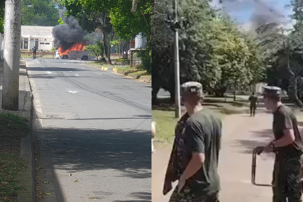 Atentado con un bus bomba en Cali: desactivaron dos explosivos cerca de una base militar
