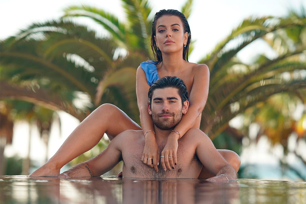 Ella es Minerva, la novia de Emiliano Pernía. Una reconocida presentadora española