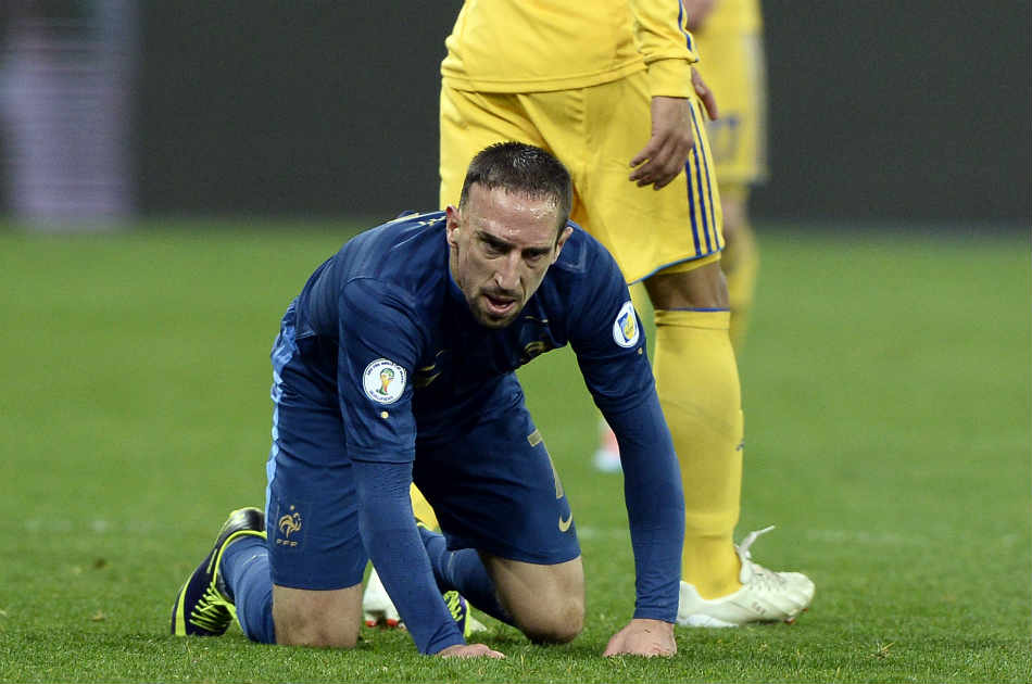 La selección francesa está al borde del abismo