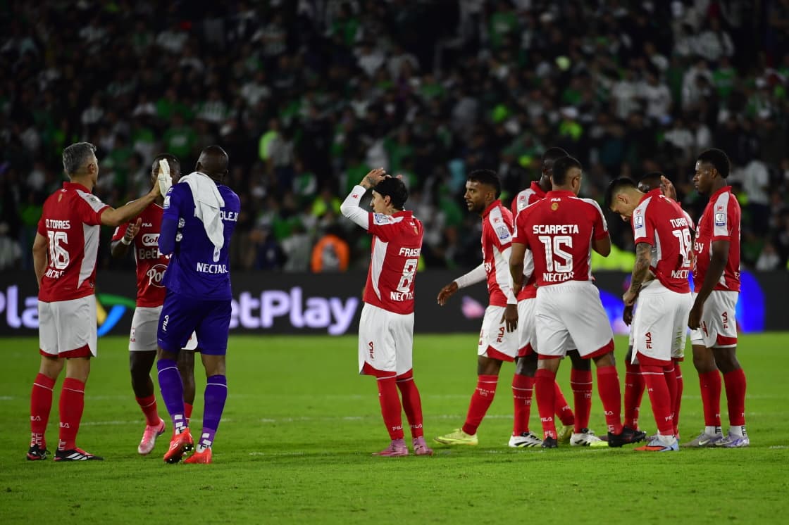 Liga BetPlay 2026: Santa Fe 1-2 Atlético Nacional