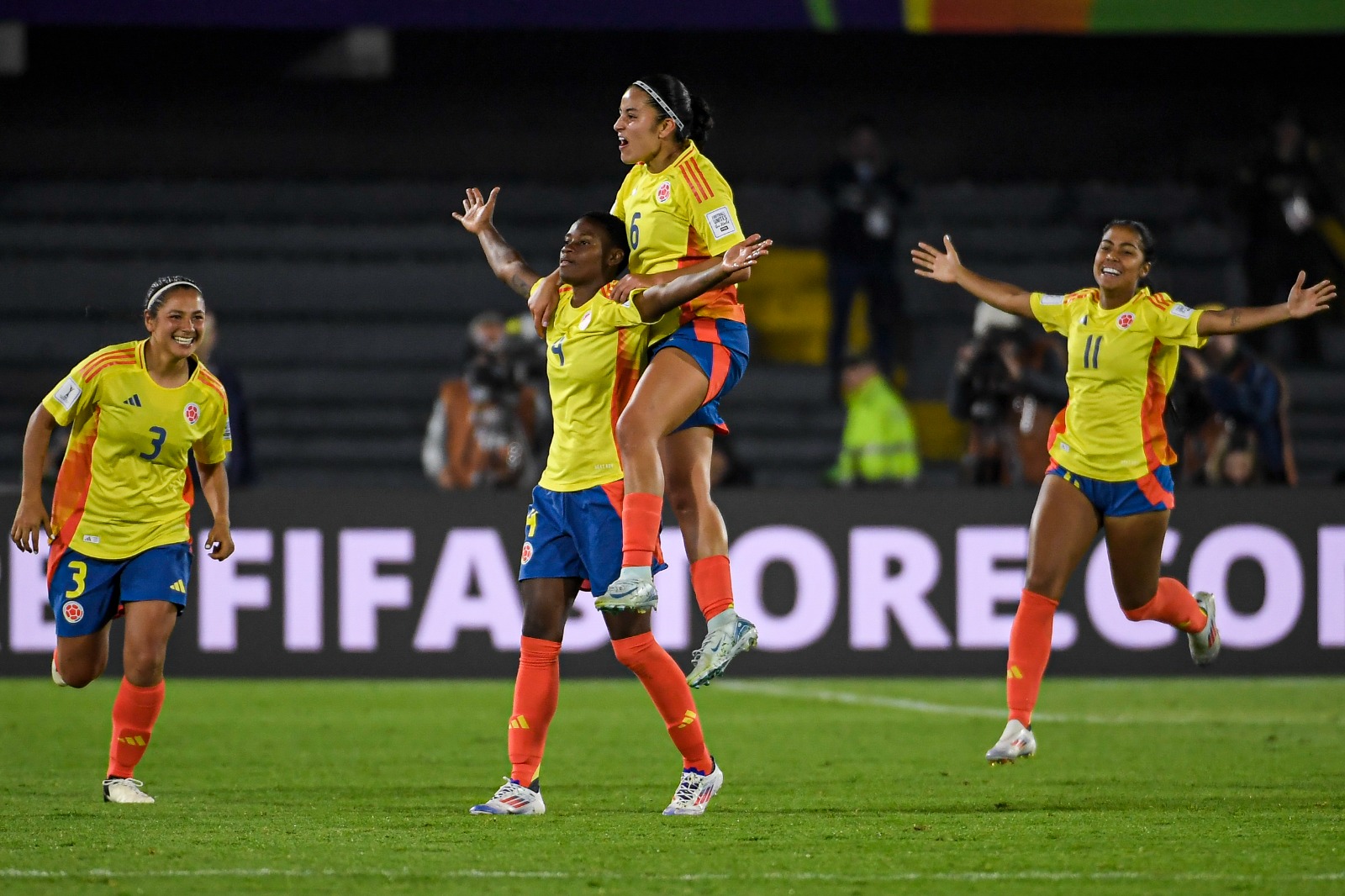 Así quedó la tabla del grupo de Colombia en el Mundial Femenino Sub-20