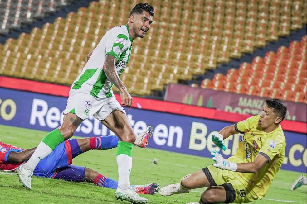 Nacional venció a Unión Magdalena con doblete de Jefferson Duque
