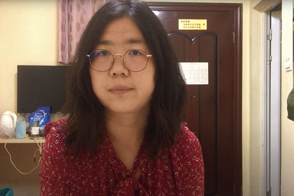 Periodista china encarcelada por cobertura del covid estaría a punto de morir
