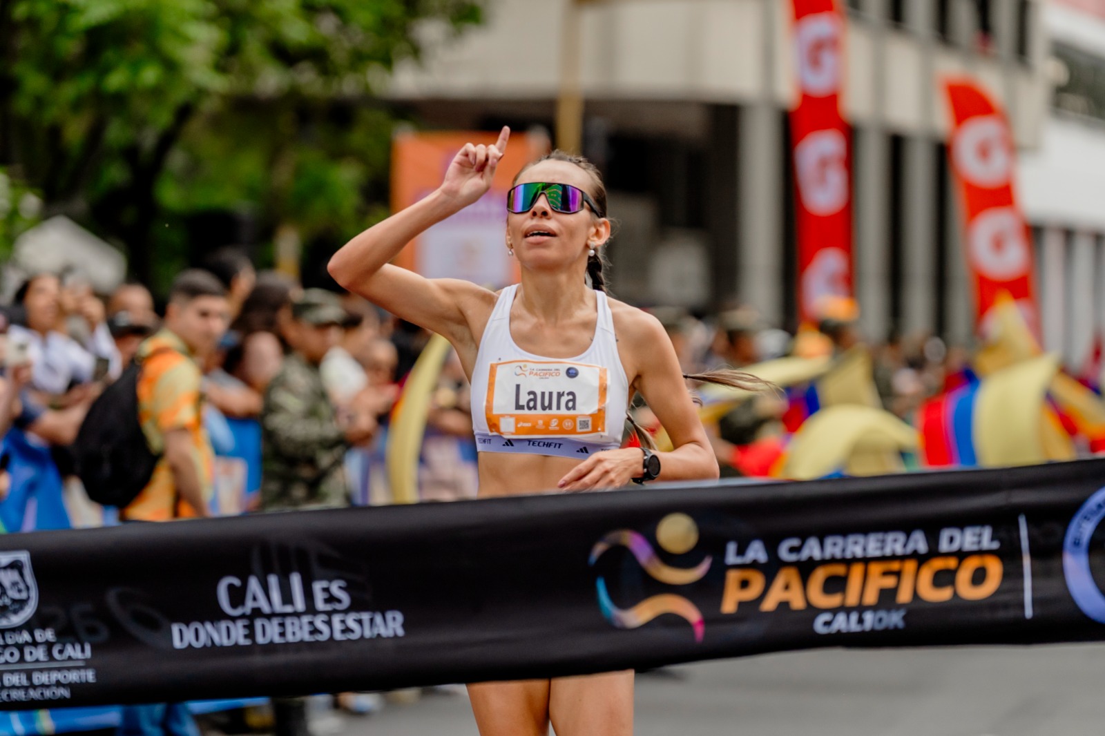 Laura Espinosa fue la mejor colombiana de la rama femenina.