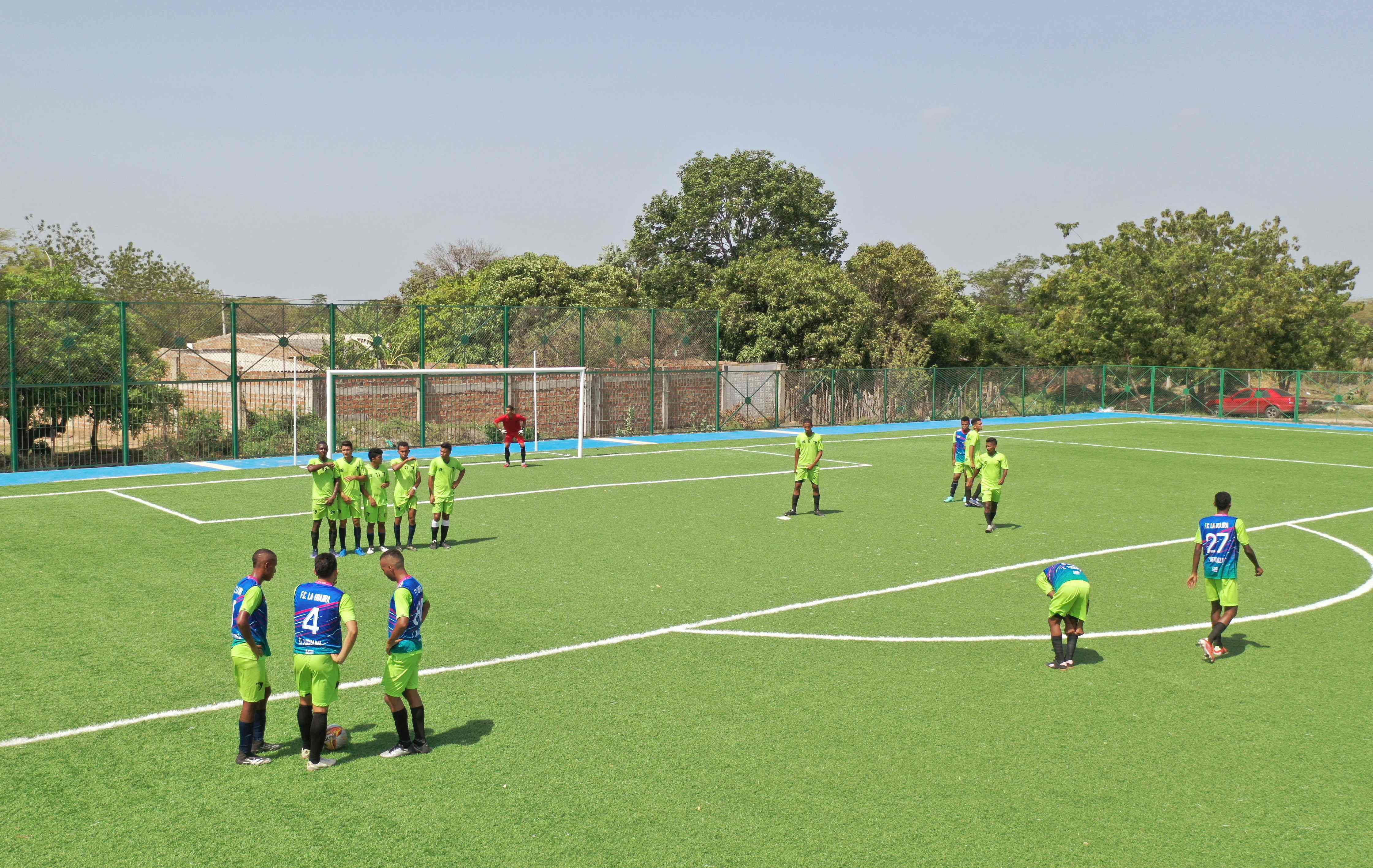El F.C. La Guajira, abrió sus puertas en Barrancas este año enamorado de la "resistencia física" y el "biotipo" enviadiable de futbolistas que son capaces de correr durante "casi 100 minutos" sin mostrar cansancio.