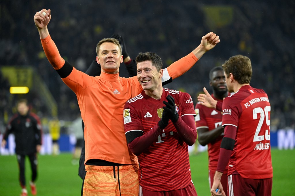 Bayern Múnich le ganó el clásico alemán a Borussia Dortmund y sigue líder