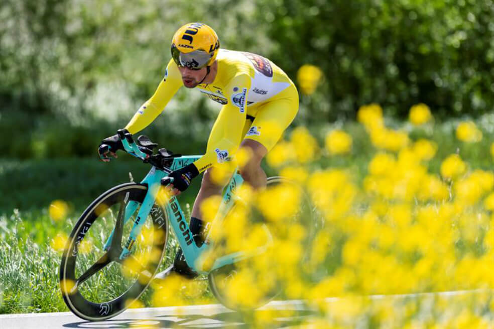 Primoz Roglic, campeón del Tour de Romandía