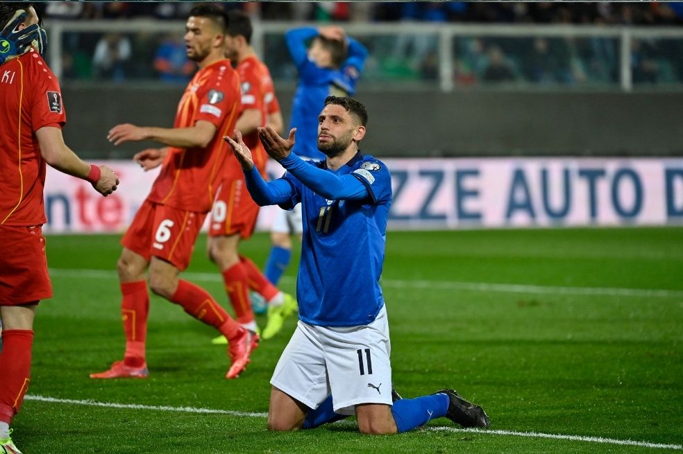 Sorpresa: Italia quedó eliminada y no irá al mundial de Catar 2022
