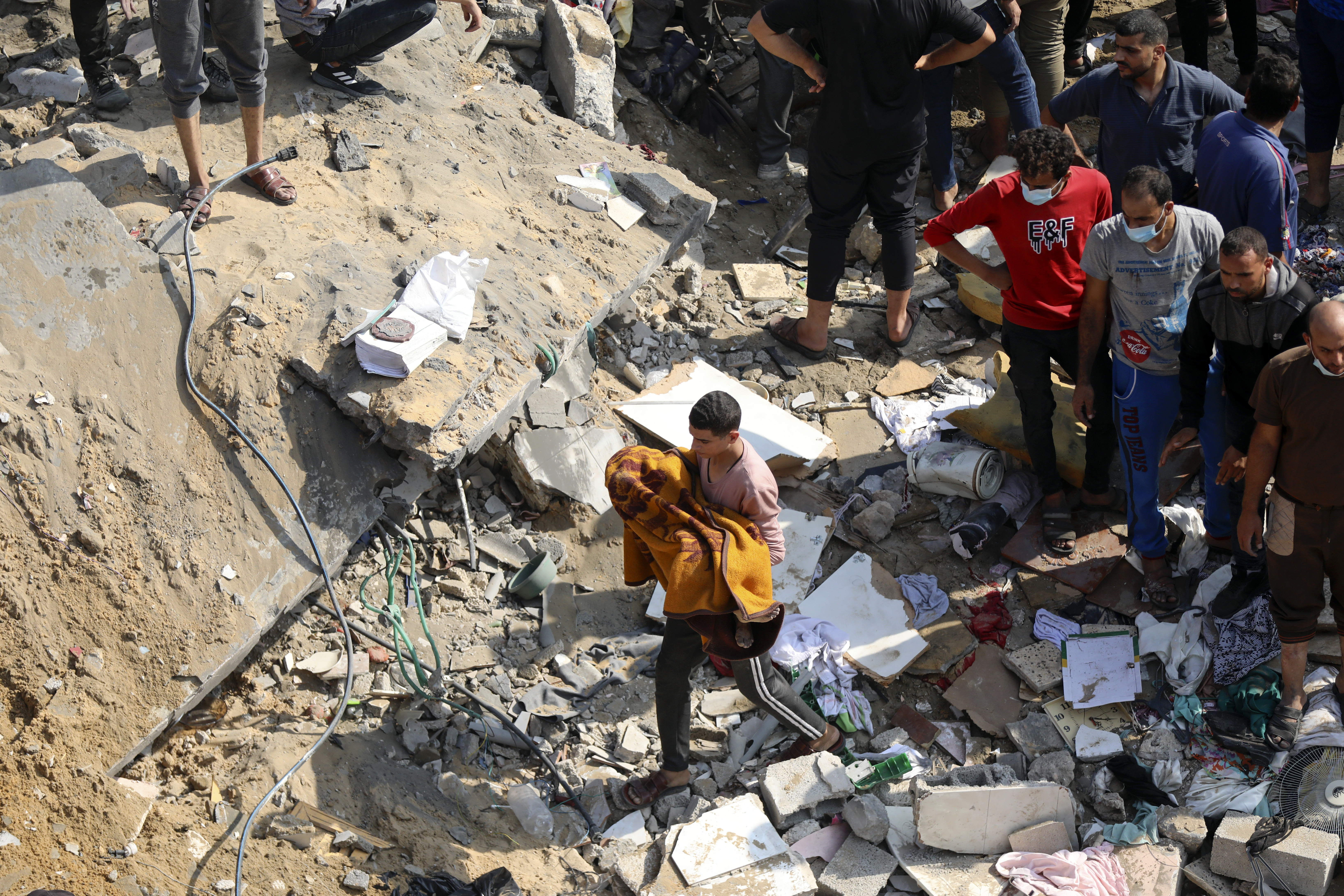 Bombardeo a campo de refugiados en Jabaliya