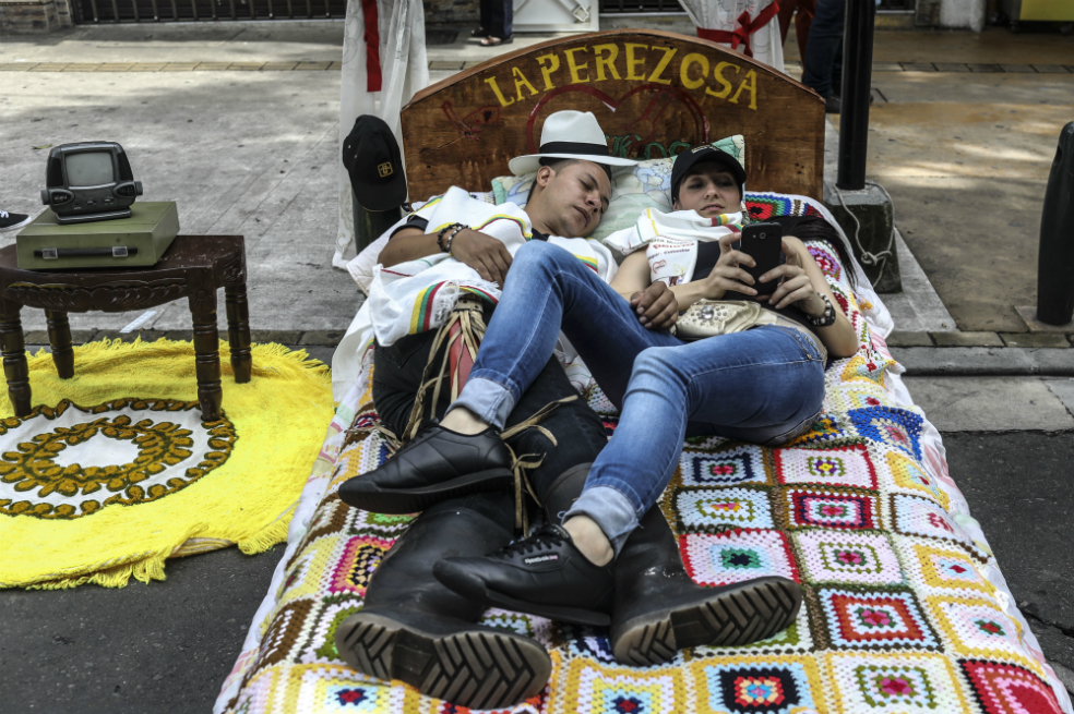 Así se celebró en Itagüi el día mundial de la pereza