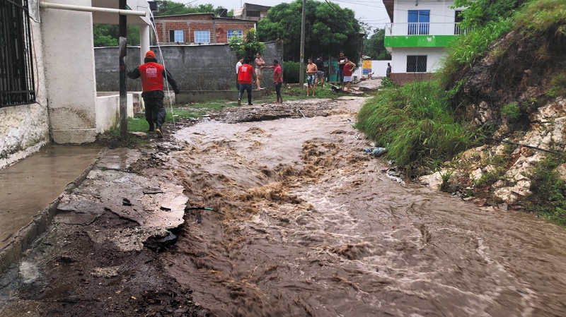 Más de 130.000 familias han resultado afectadas por lluvias en el país