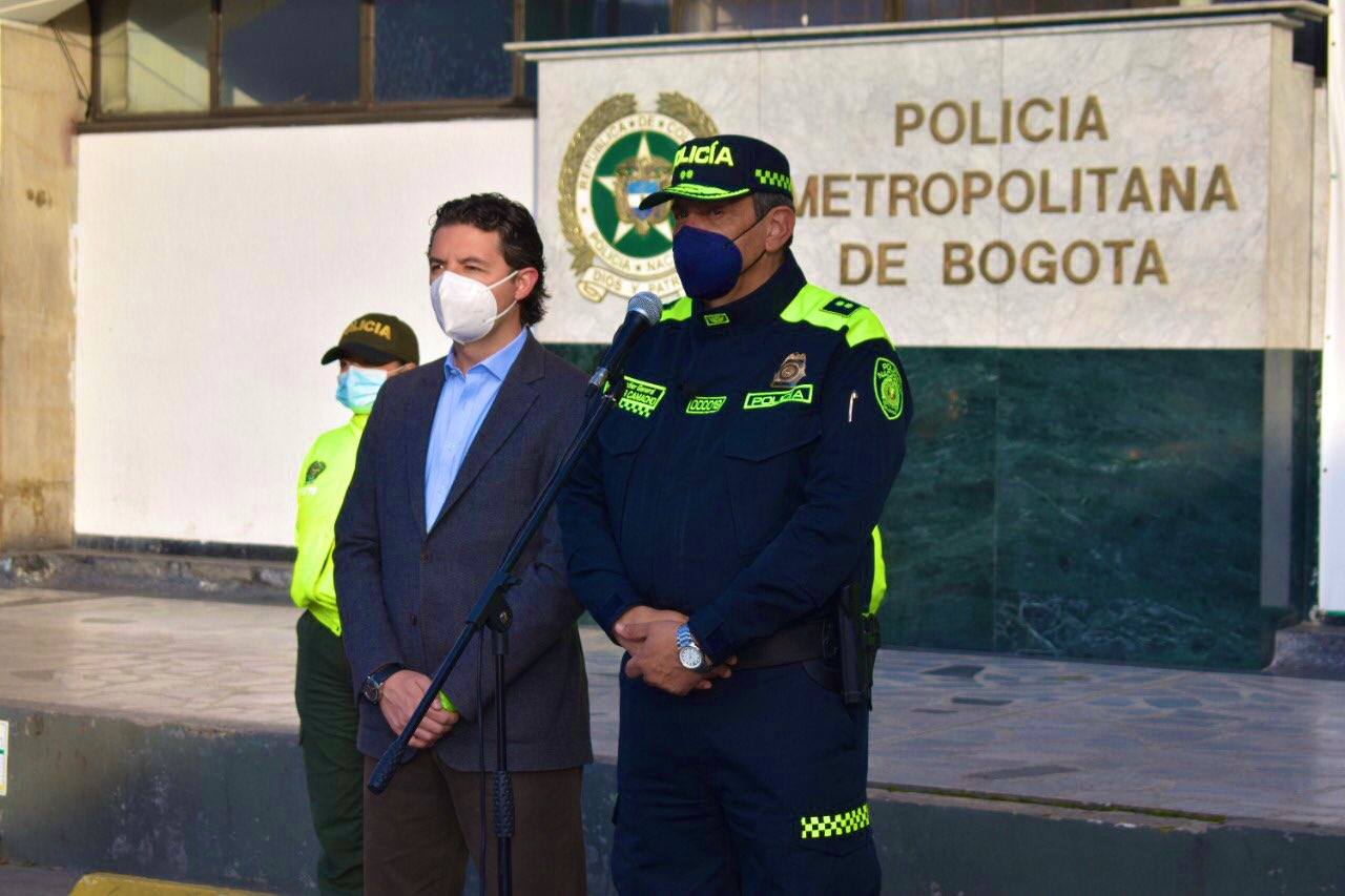 “Bogotá no está en manos de la delincuencia”: director de la Policía Metropolitana