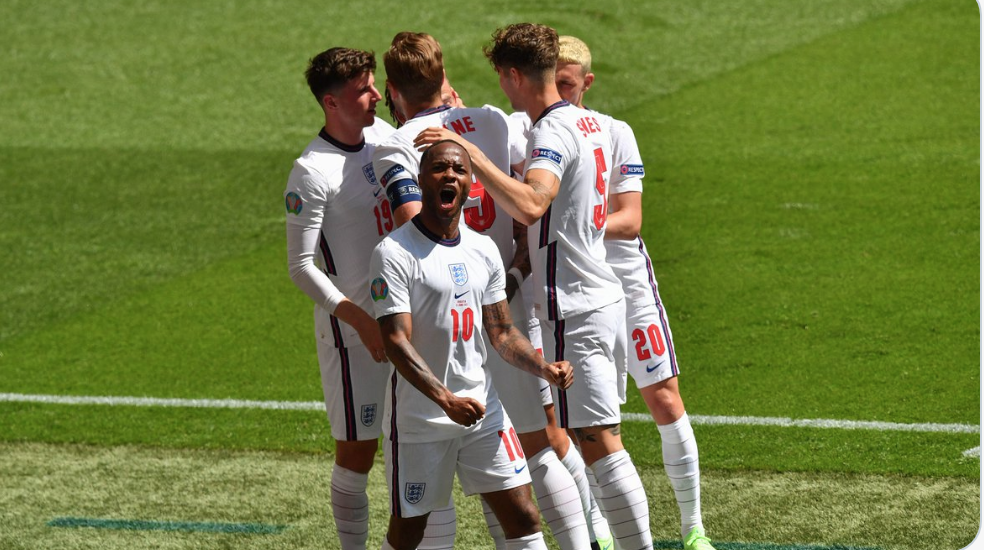 Inglaterra se estrenó con victoria en la Eurocopa