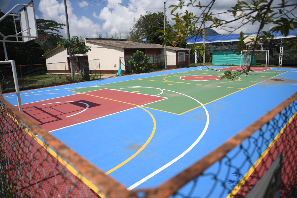 Esta fue una de las obras mejoradas por quienes participan en este proyecto.