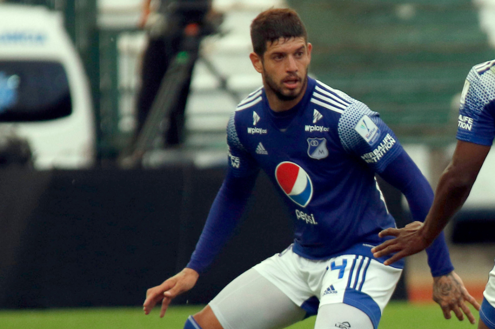 Matías de los Santos dejará Millonarios para volver a Argentina