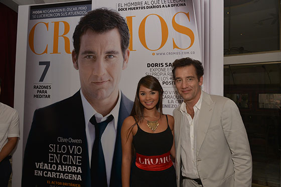 Clive Owen, si lo vio en cine, véalo ahora en Cartagena