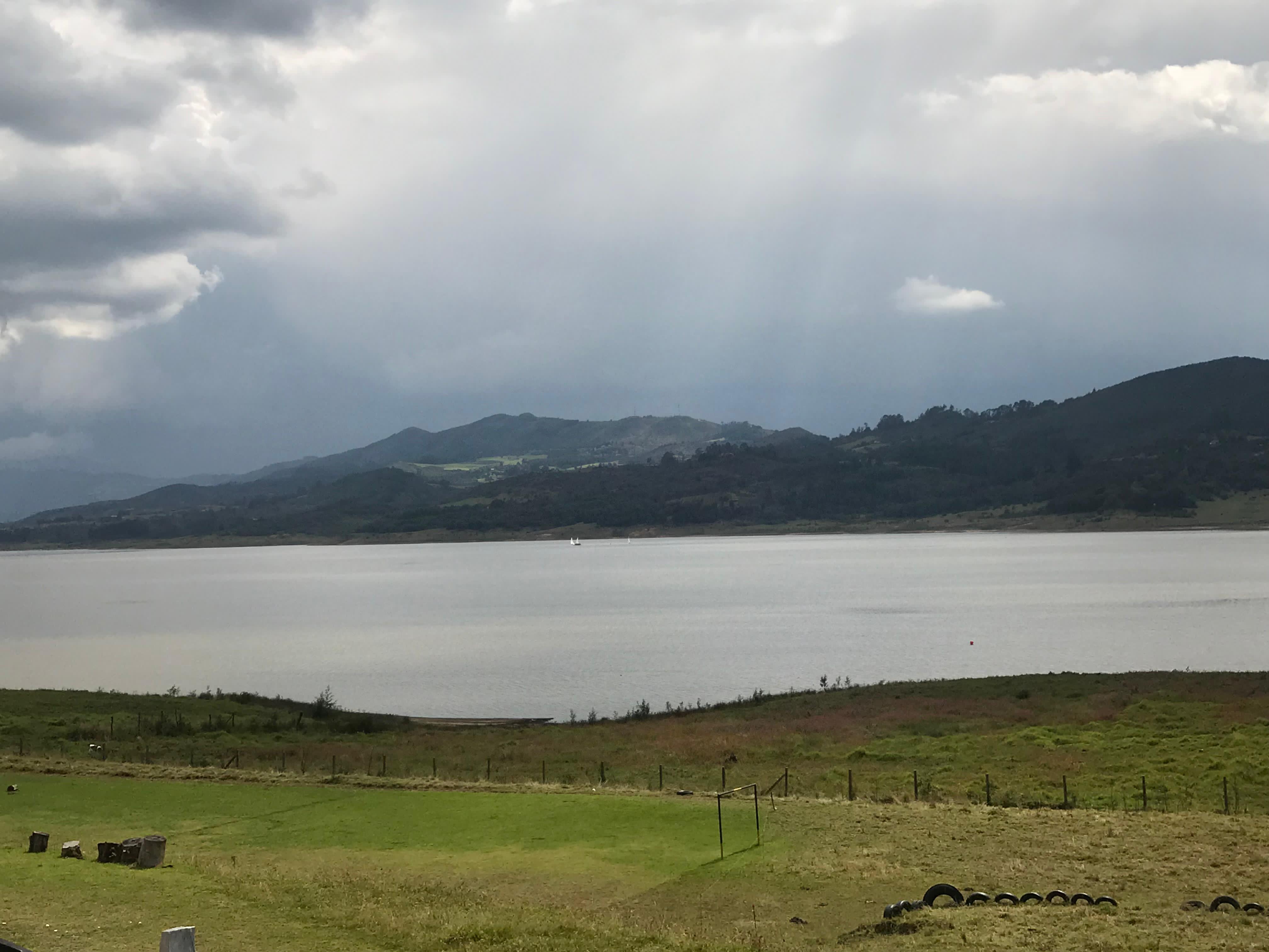 Embalse de Tominé, el más afectado del agregado norte.