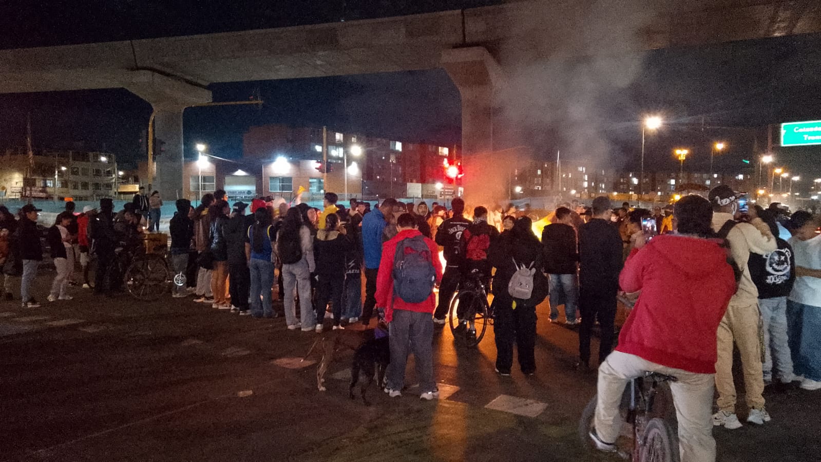 Usme y Kennedy concentran las movilizaciones en el sur de Bogotá.