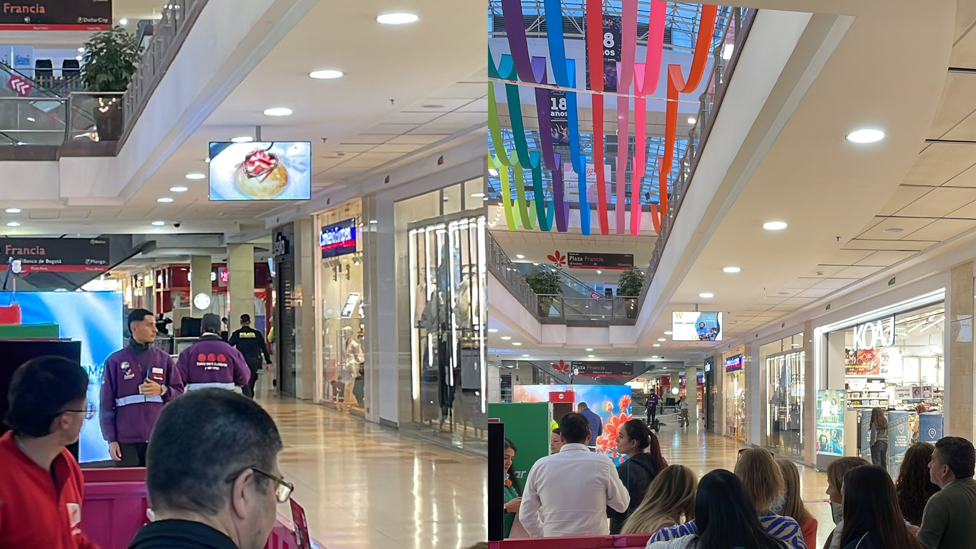 Presunto ataque feminicida en el centro comercial Santafé: autoridades investigan