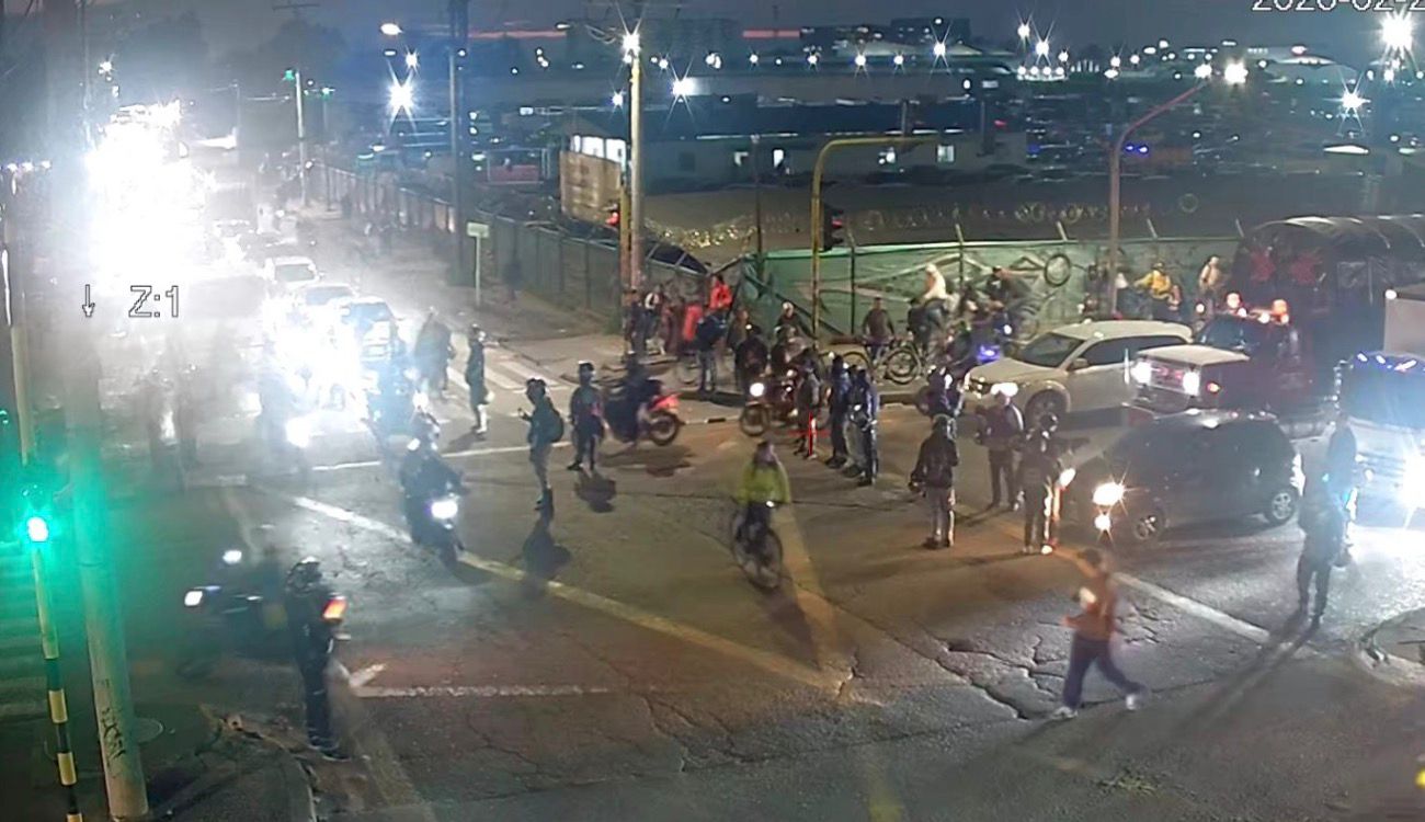 Movilidad 25 de febrero: se habilita la Av. Mutis tras retiro de manifestantes