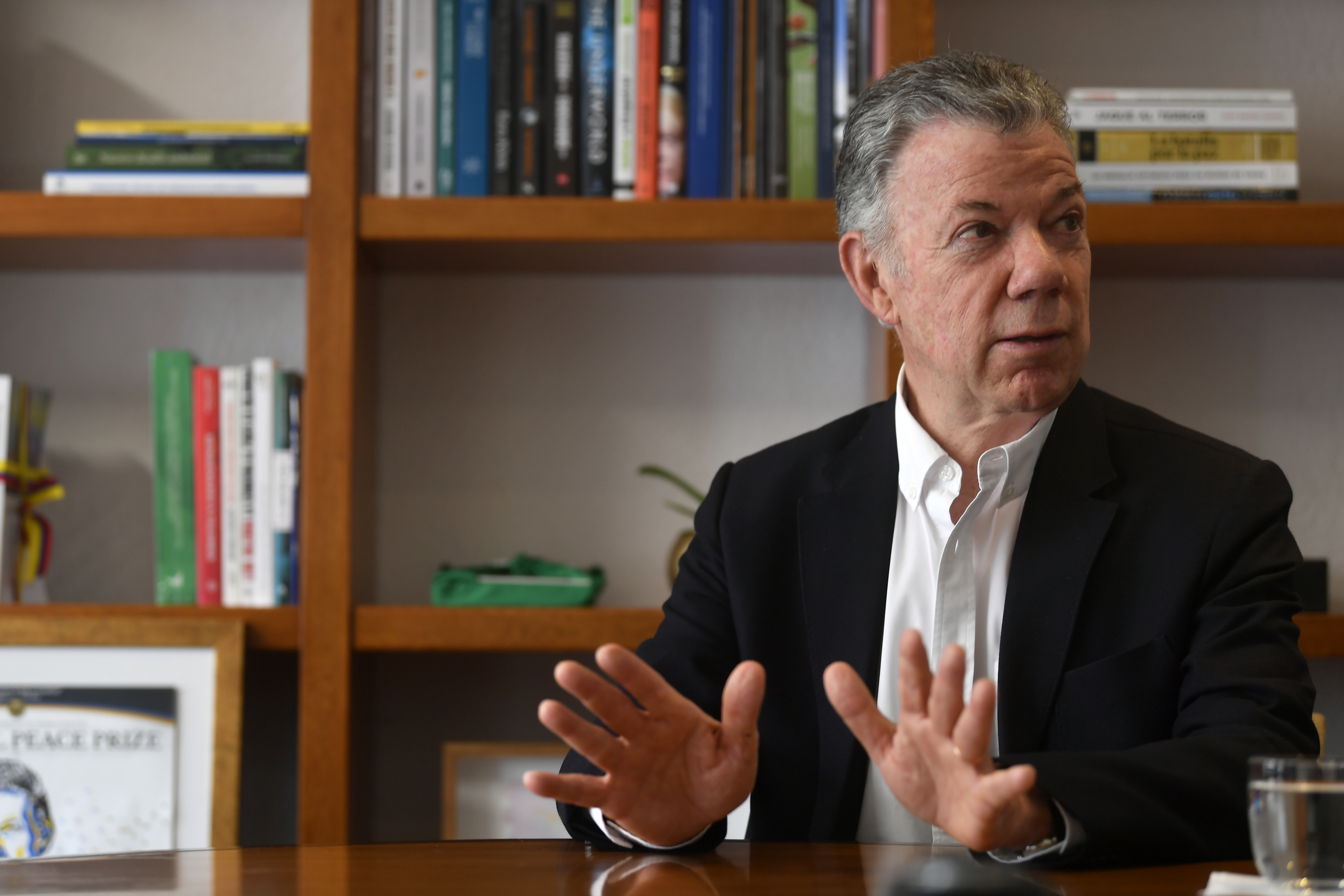 Expresidente de Colombia y nobel de paz, en entrevista