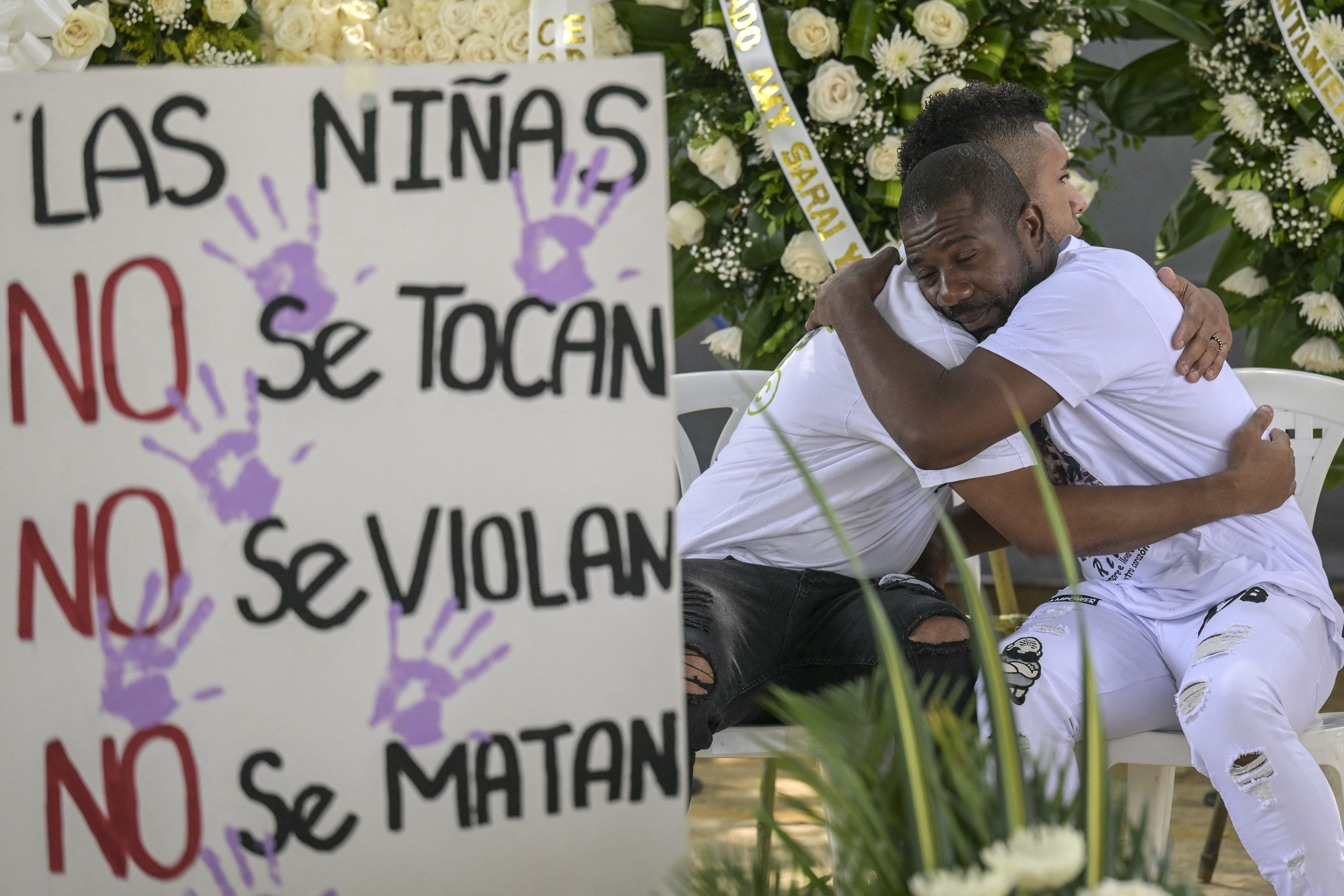 En fotos: así fue el funeral de Michel Dayana, víctima de feminicidio en Cali