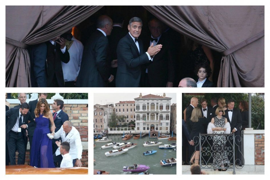Clooney, de 53 años y Alamuddin, de 36, se conocieron hace un año durante un acto benéfico en Italia y se comprometieron en abril.