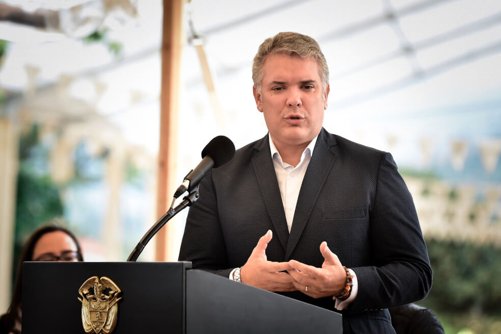 "La justicia ha obrado con contundencia": presidente Duque sobre "Santrich"