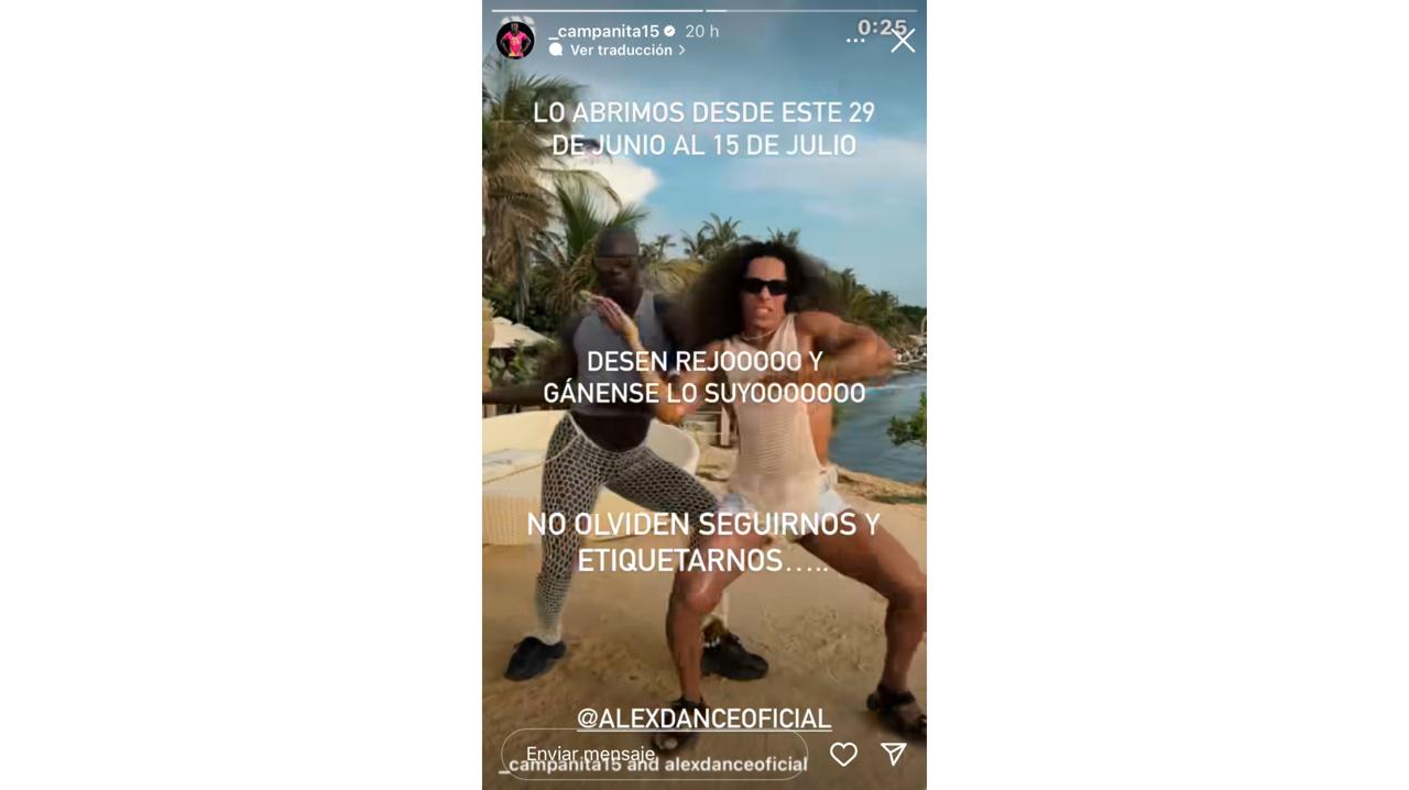 Campanita, de ‘Día a Día’ y ‘Desafio XX,’ hará concurso de baile y premia con dinero