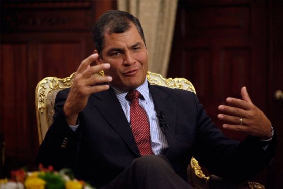 Tras ocho años en el poder, Rafael Correa afirmó que la meta para su país es ‘el infinito’