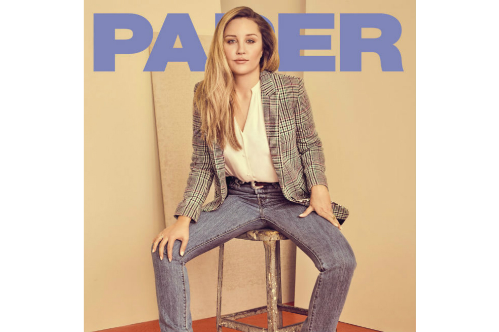 Amanda Bynes reaparece y habla de sus problemas con las drogas en la nueva portada Paper