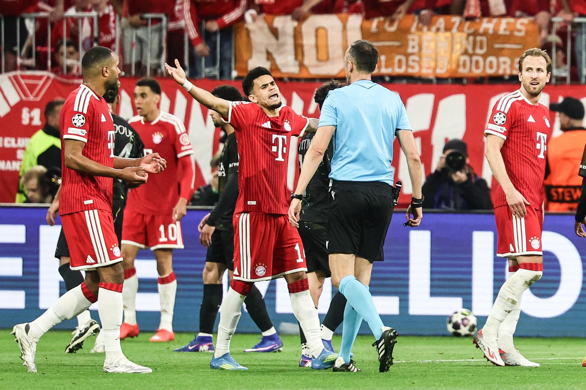 ¿Le quitaron un penal a Bayern? La jugada que encendió la polémica en Champions League