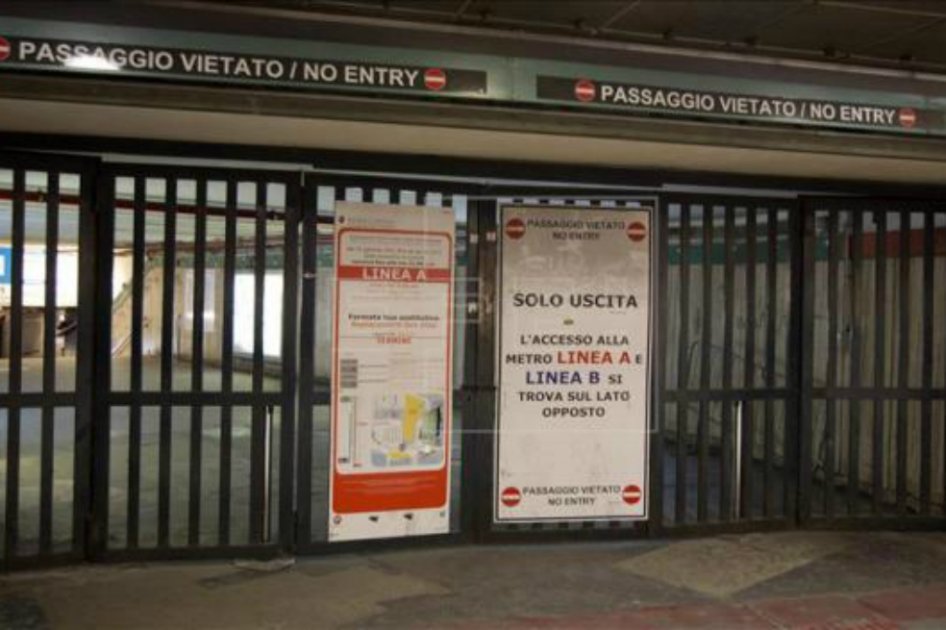 Pánico en Metro de Roma por hombre que portaba un fusil de juguete
