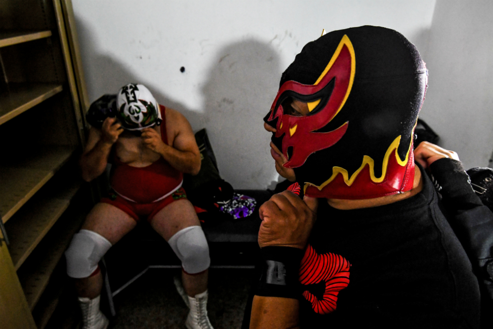 Los ‘Guerreros’ que quieren resucitar la lucha libre en Colombia