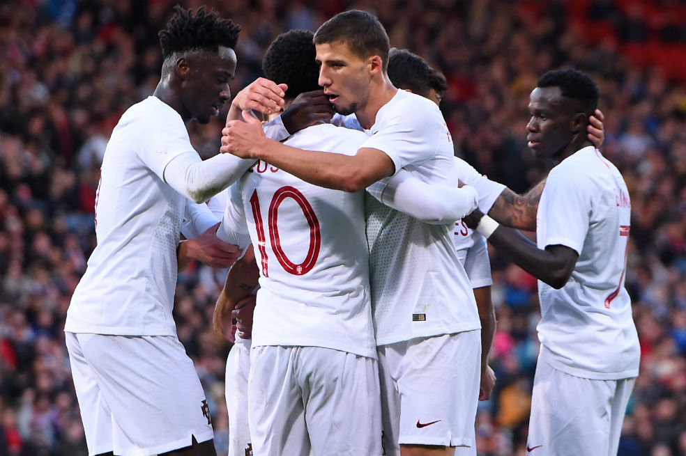 Portugal superó a Escocia en Hampden Park