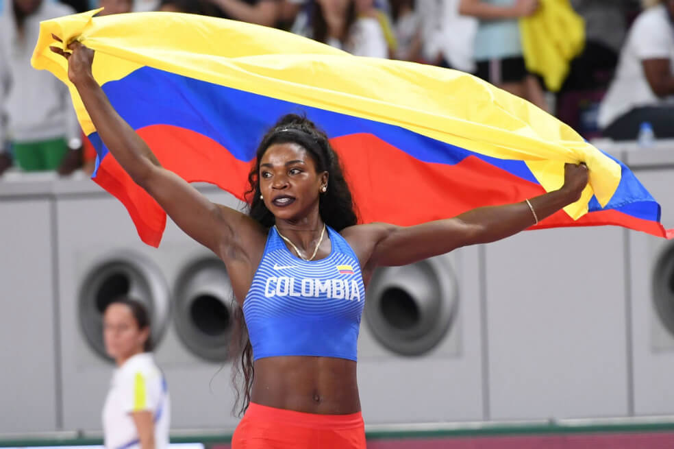 Sensacional bronce de Caterine Ibargüen en Doha 2019