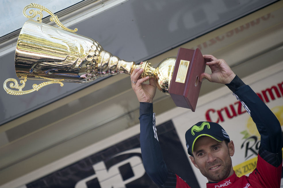 Alejandro Valverde logró su quinto título en la Vuelta a Andalucía